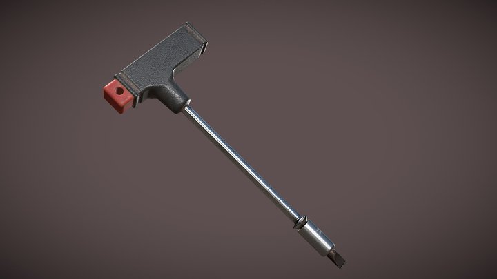 Odd screwdriver 3D Model