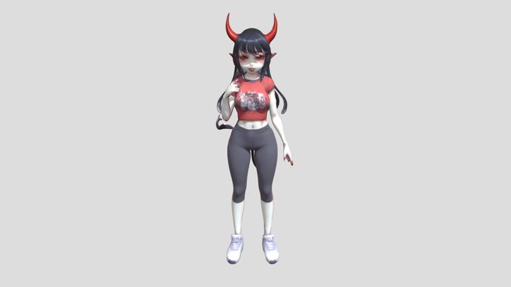 Diablita baddie 3D Model