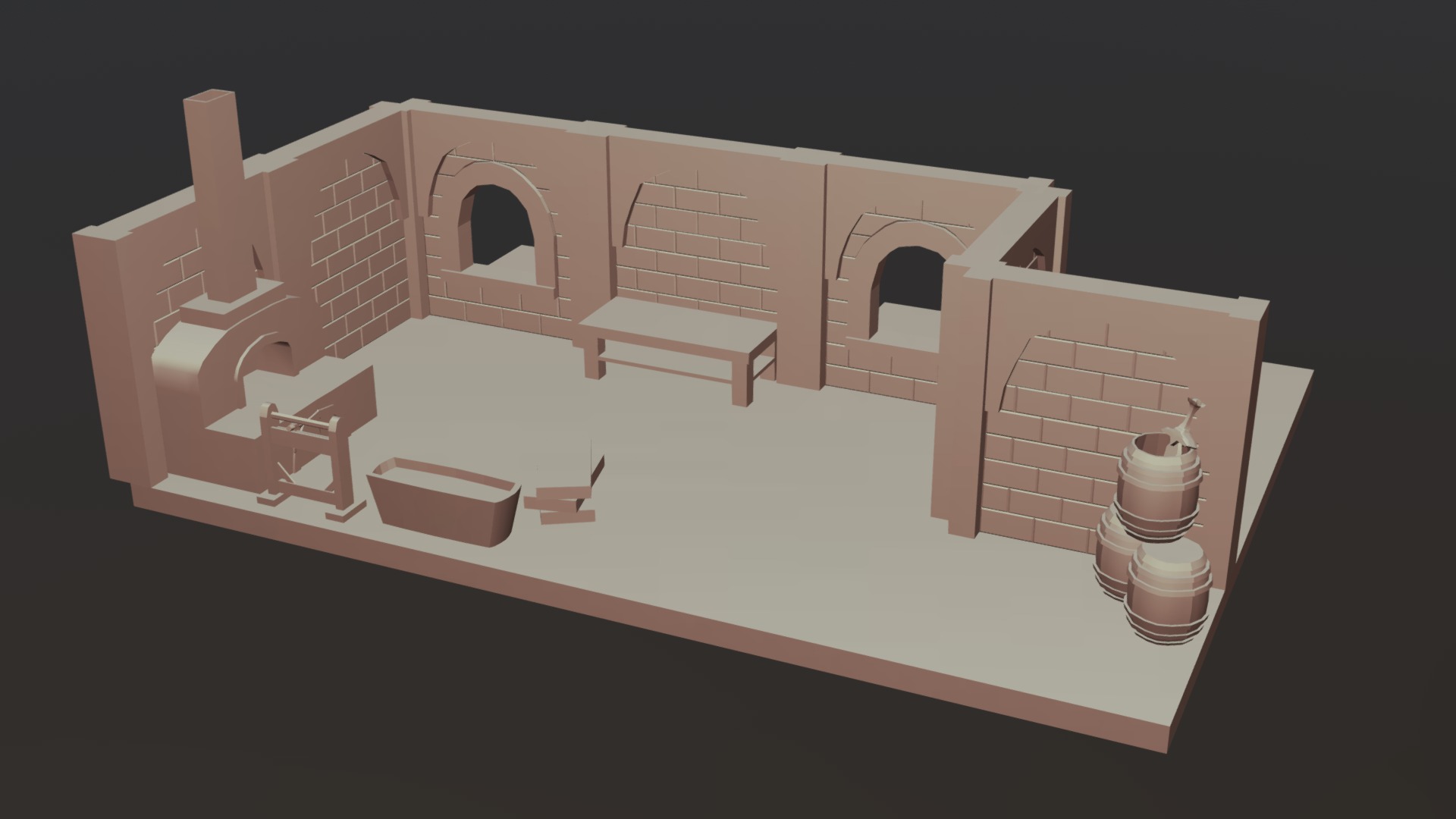 BlackSmith Room - 3D model by Oni Elite (@JordanVega) [6e922c1] - Sketchfab