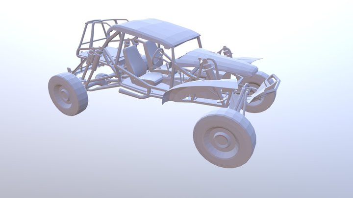 mad max chums buggy 3D Model