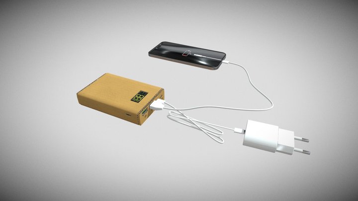 Aula 18 - Power Bank 3D Model