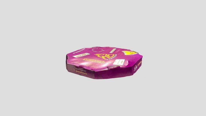 Pizza Box | Que? 3D Model
