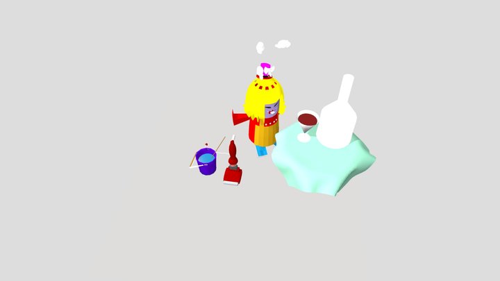Kitchin'Bitchin' 3D Model