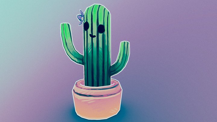 Cacti 3D Model