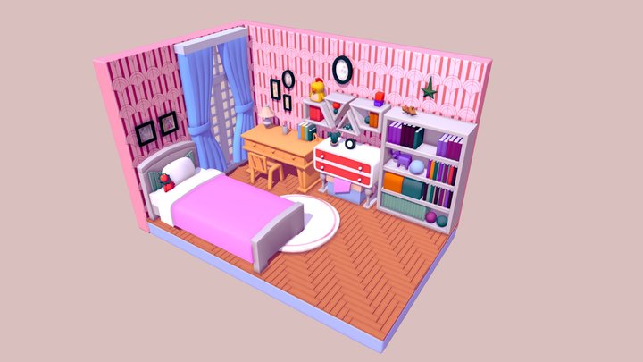 Anya's Room 3D Model