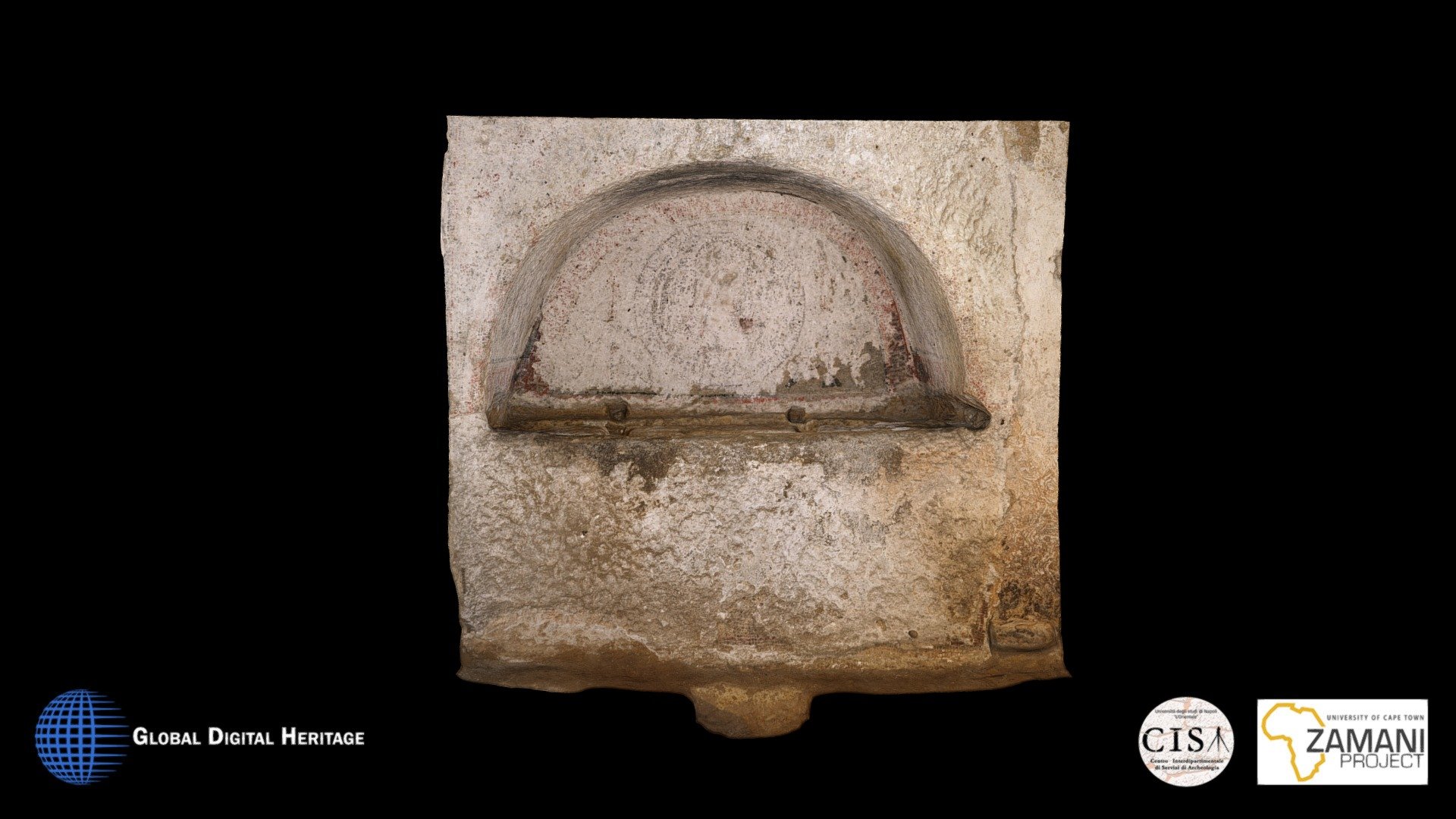 San Gennaro Catacomb Fresco, Naples (24) - Download Free 3D model by ...