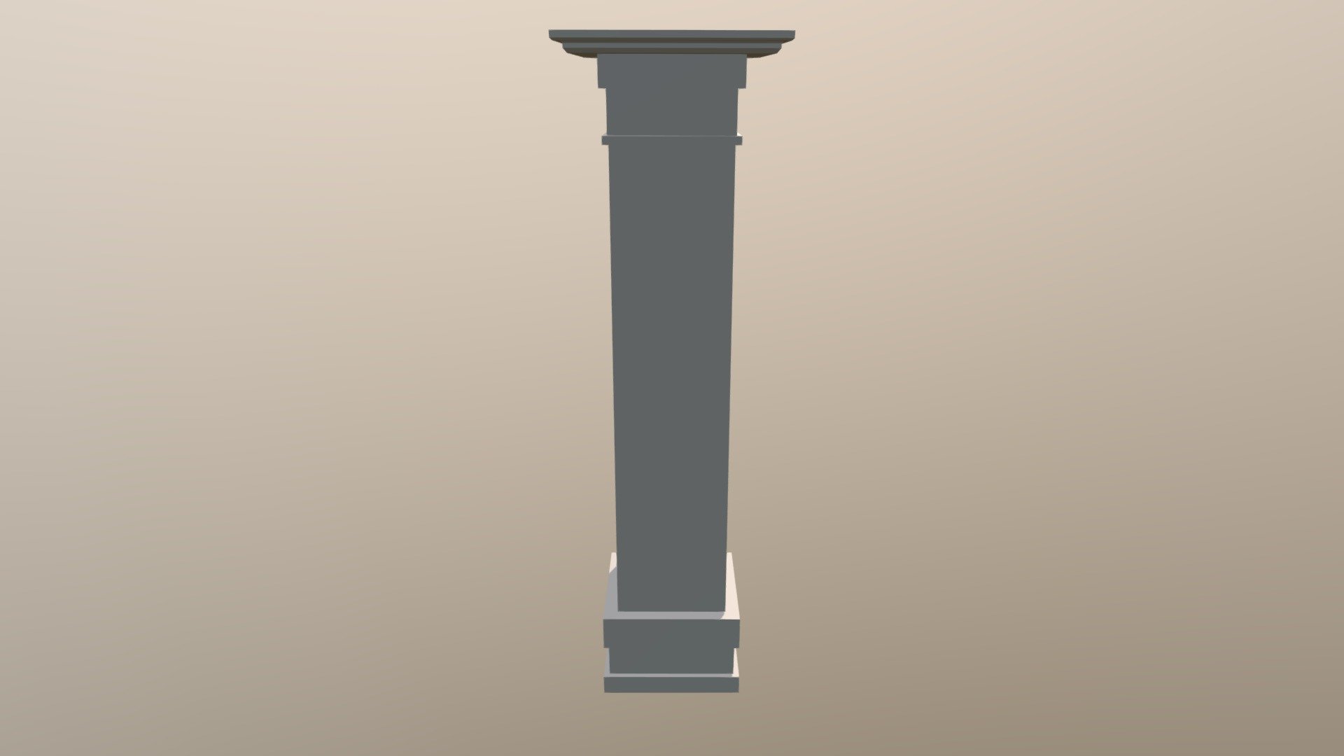 Pillar - 3D model by sethbuford [6e96630] - Sketchfab