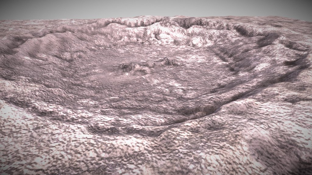 Moon Copernicus crater 3Xv