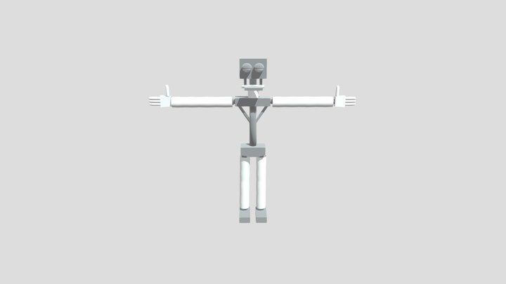 Endo Fnaf Dark Descent scrapped 3D Model