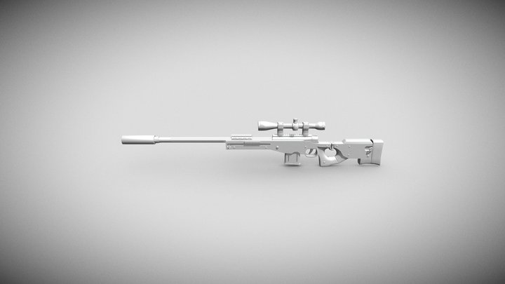 awm low poly 3D Model