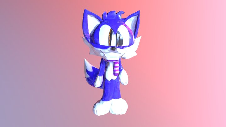 Max The Fox 3D Model