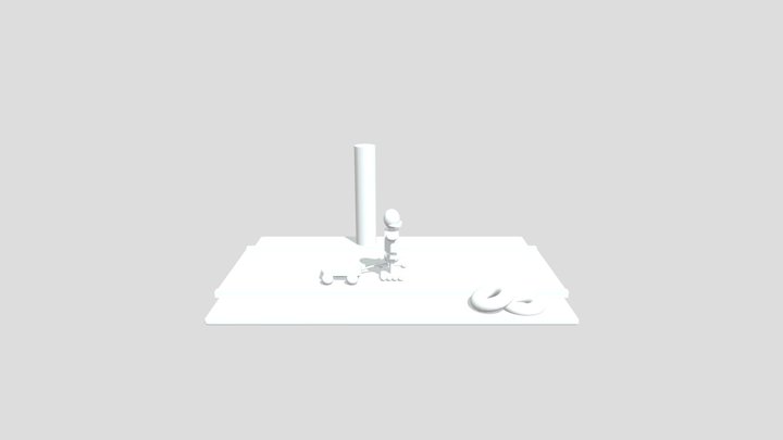 Boceto 3d Diorama 3D Model