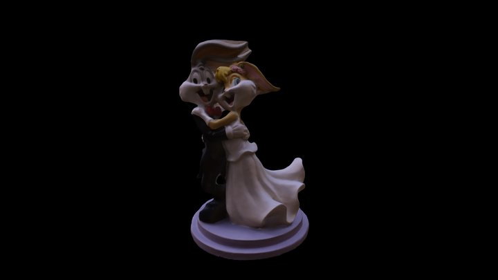 Wedding cake decoration 3D Model
