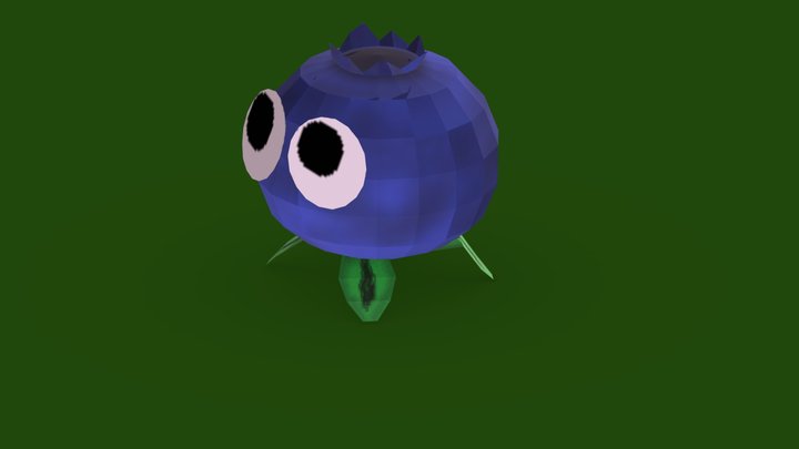 blue berry 3D Model