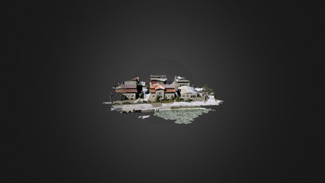 Example Building Simplified 3d Mesh2 3D Model