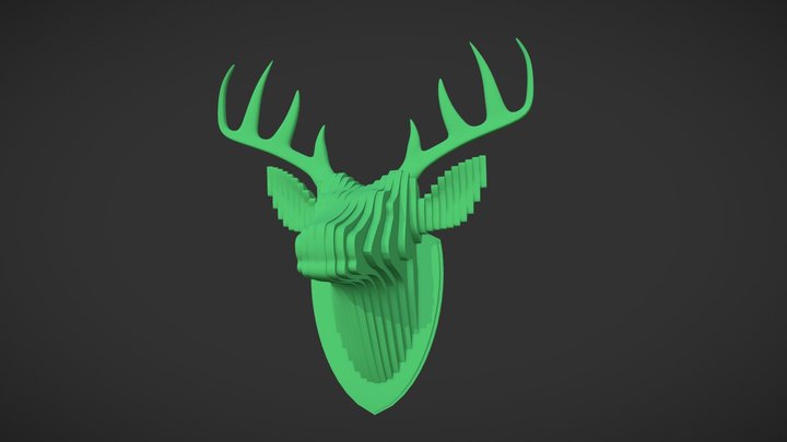 Deer_3D-printing 3D Model
