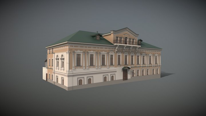 Moscow, Zabelina, 3-2 3D Model