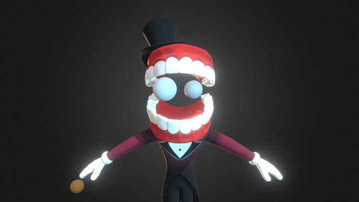 Accurate Caine Model 3D Model