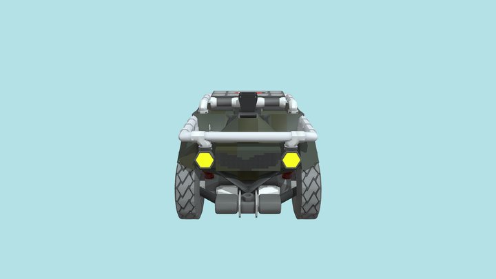 Yamaha Kodiak 3D Model