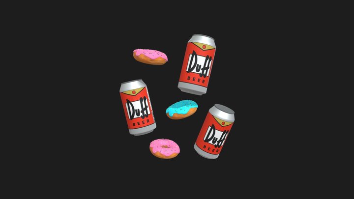 Homero's Heaven 3D Model