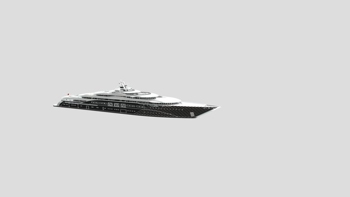 Yacht 3D Model