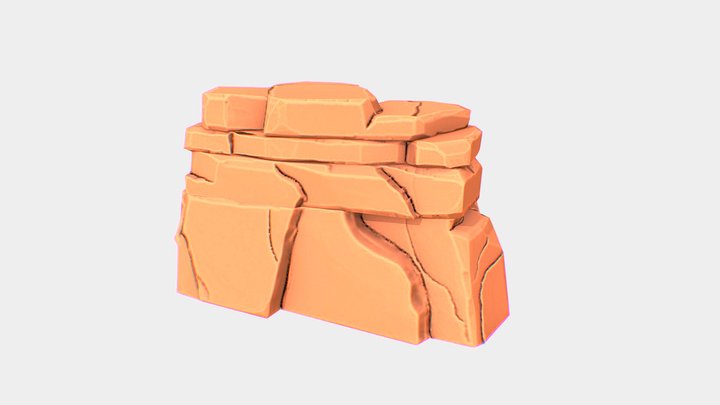 Sandstone | Cliff – Modello 3D gratuito STL