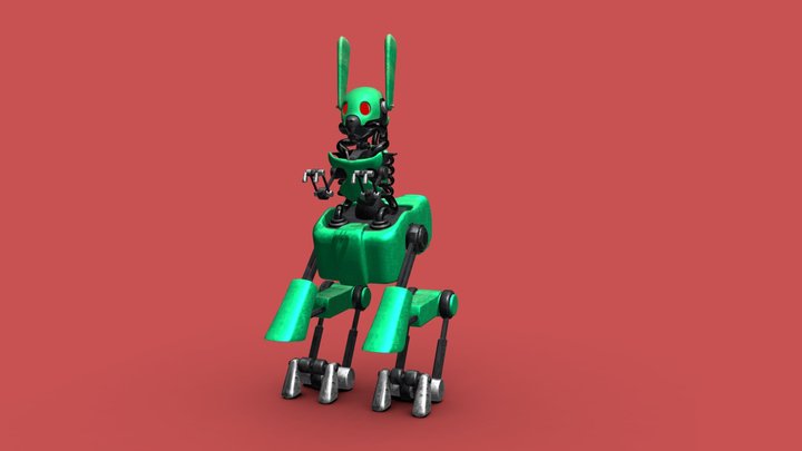 Bunny Robot 3D Model