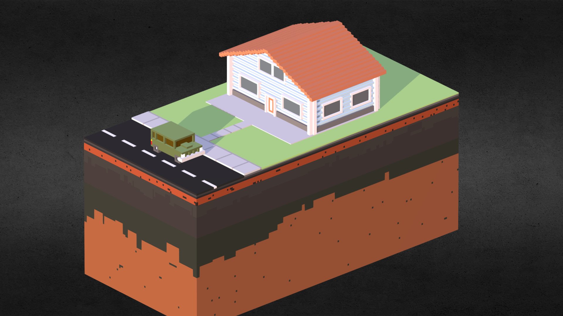 Voxel House