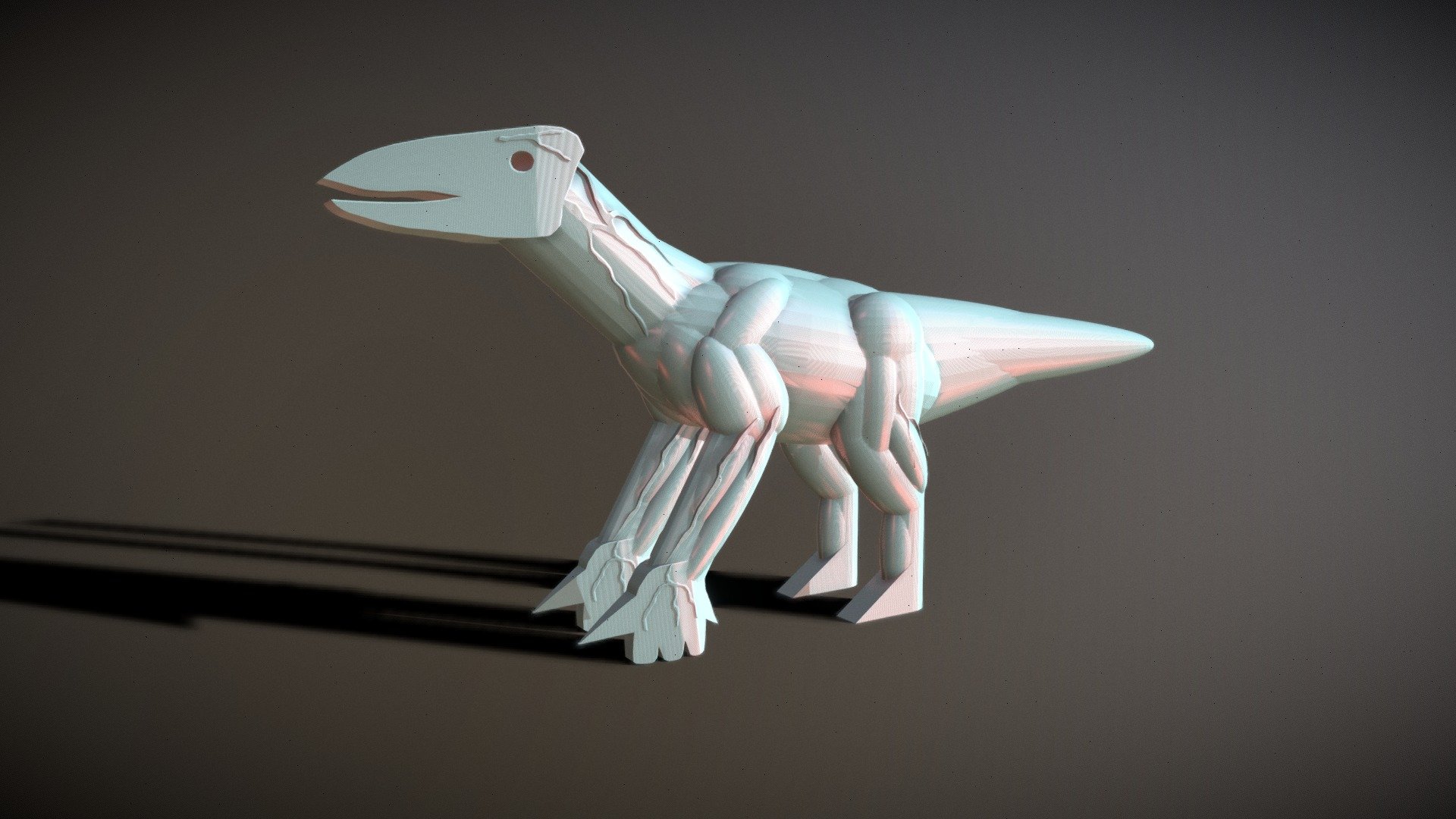 Muscular Iguanodon - Download Free 3D model by Prestosuchus2 [6ea4712 ...