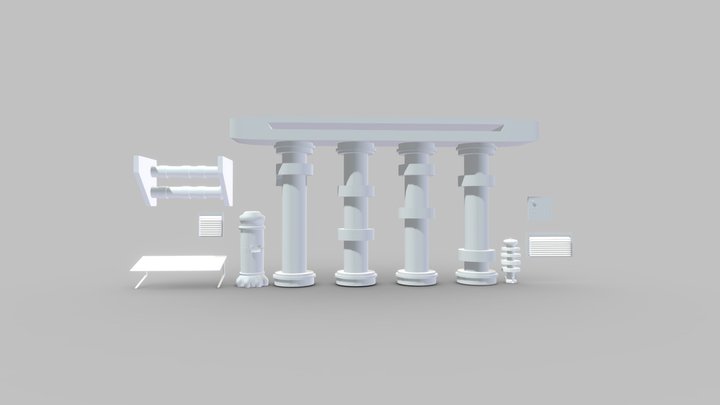 Project Poultry: Finished Props 3D Model