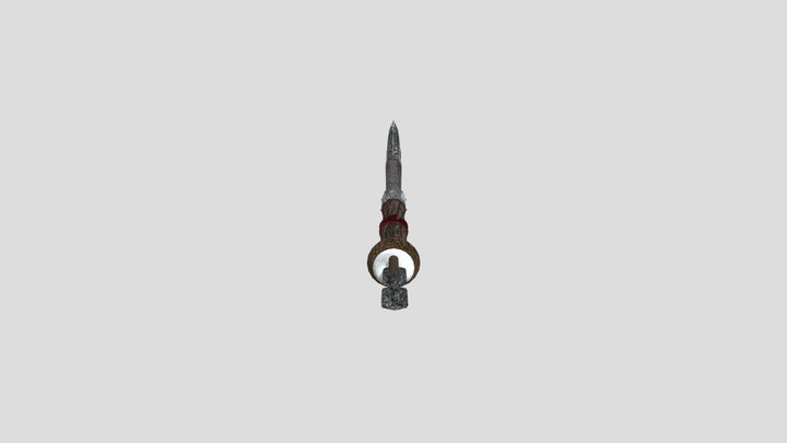 Sharp Viking Axe 3D Model