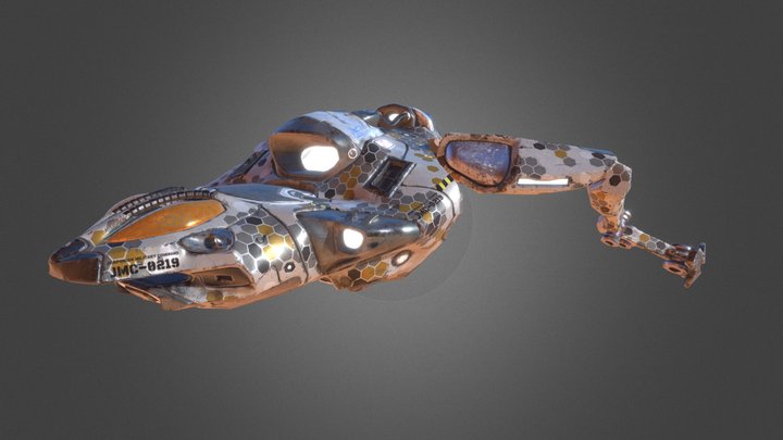 Frogship3 3D Model