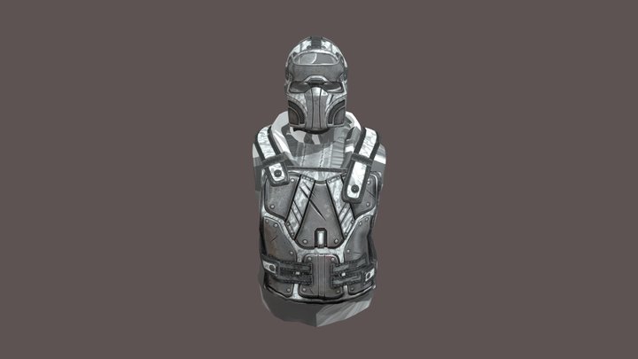 snow_warrior_set 3D Model