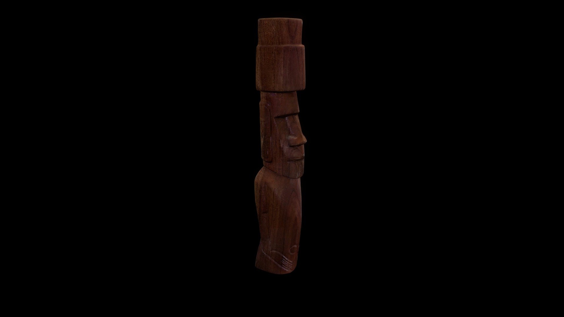 TIKI SCULPTURE (Pop2 scan) - 3D model by ArtEffetto [6ea677e] - Sketchfab