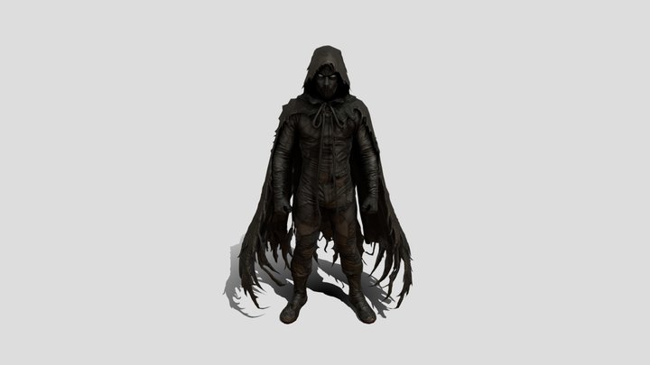Shadow warrior character 3d model free
