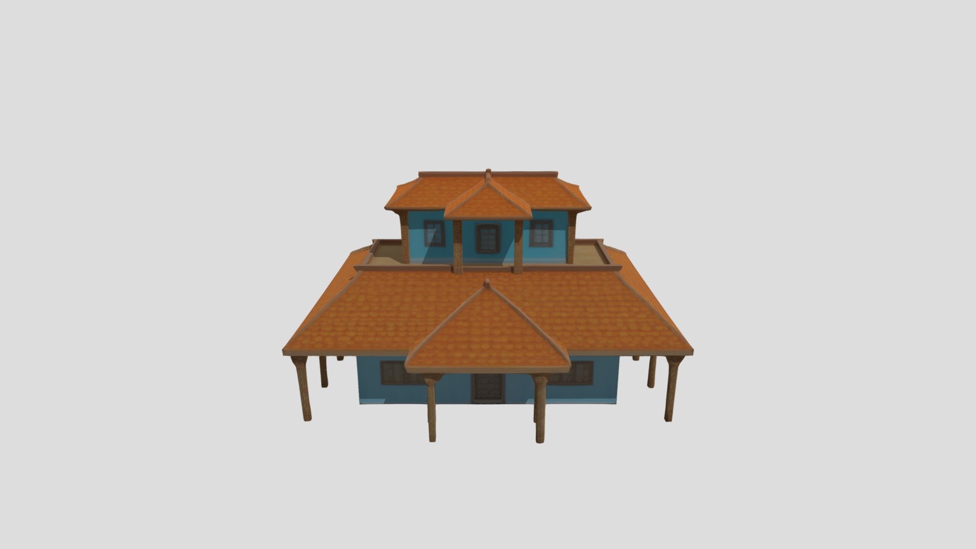 INDIAN VILLAGE HOUSE FAMOUS 3D MODEL - Download Free 3D model by ...