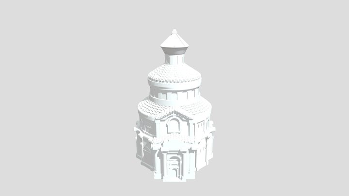 Cathedral Rijeka 3D Model
