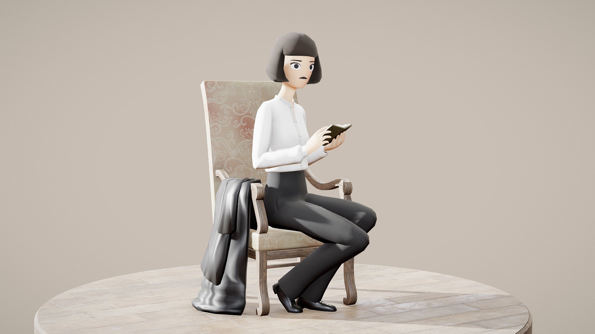 Porpentina Goldstein - Buy Royalty Free 3D model by Jan Bláha ...