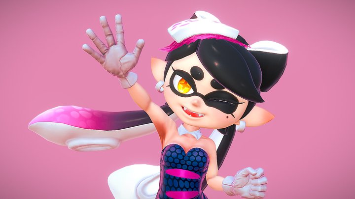 Callie /Squid Sisters 3D Model