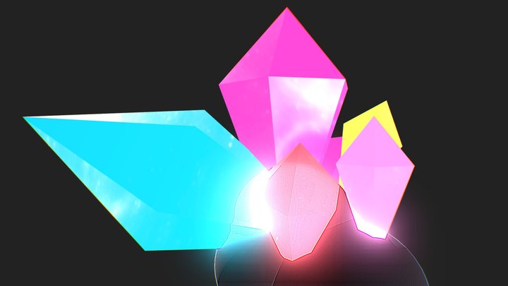 Glowing Crystals