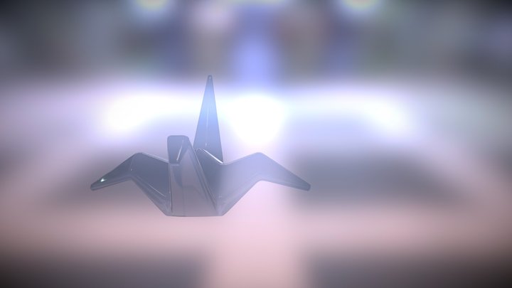 glass origami 3D Model