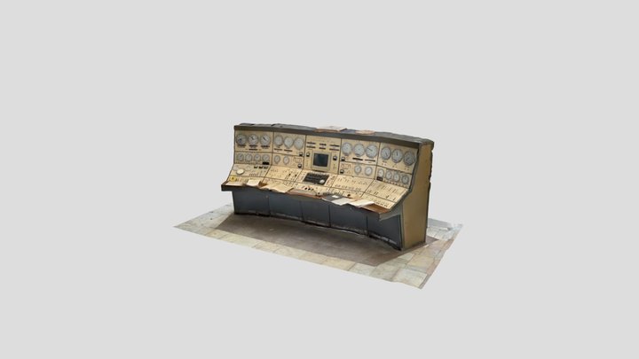 ROT-54 Control panel - Armenia 3D Model