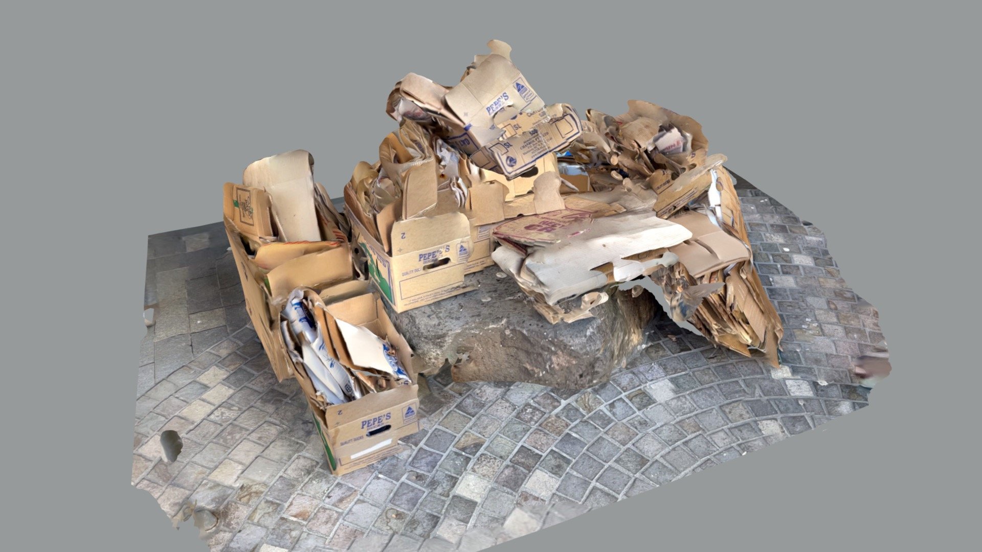Cardboard Trash Pile - Download Free 3D model by Jimmy Gunawan  (@jimmygunawan) [6eaadcb]