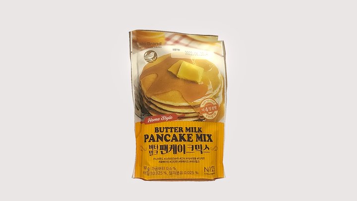 pancake mix 3D Model