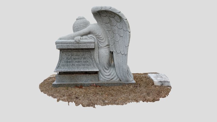Daphne Lynne Headstone 3D Model