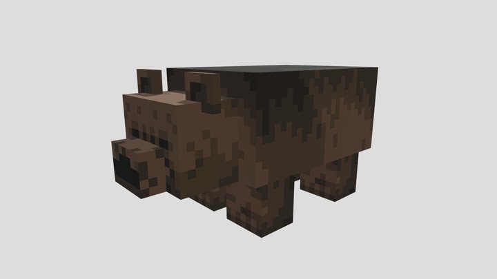 Grizzly Bear 3D Model