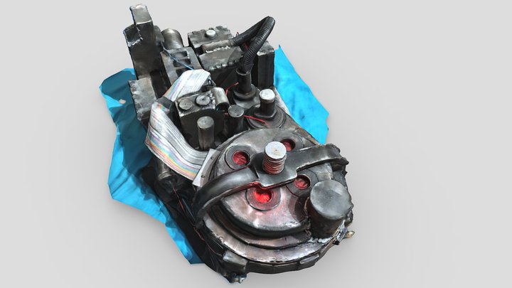Proton Pack Replica Scan 3D Model