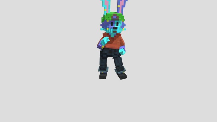 dancing rabbit 3D Model