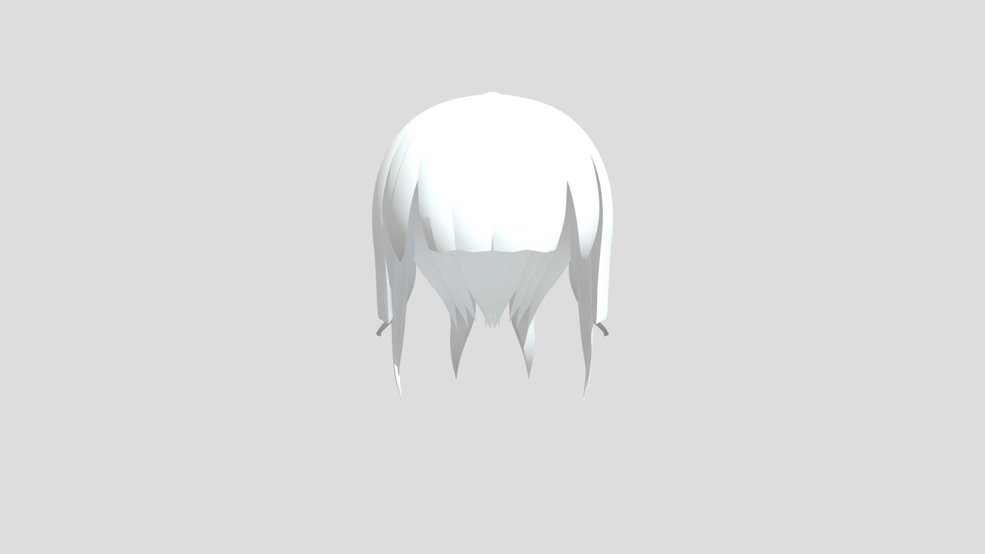 Hair - Download Free 3D model by Curuata (@curuata0199) [6eae948 ...