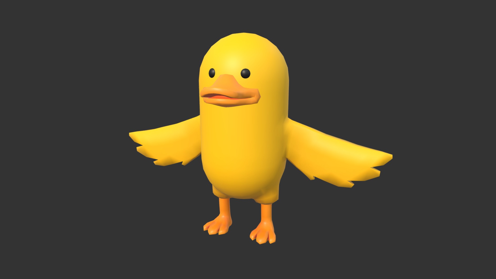 Rigged Yellow Duck Character - Buy Royalty Free 3D model by bariacg ...